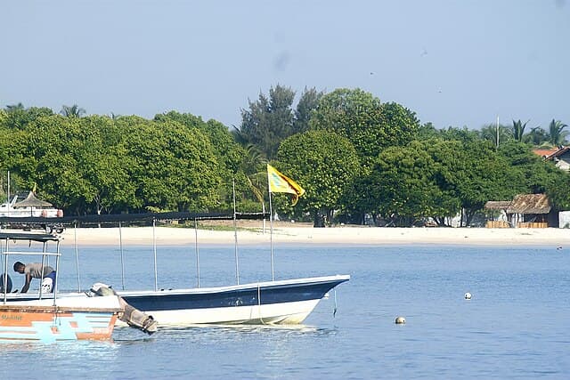Lagoon boat ride