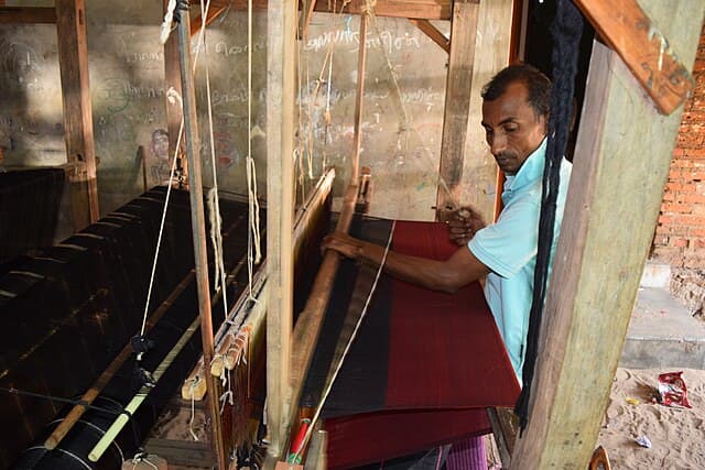 Handloom workshop