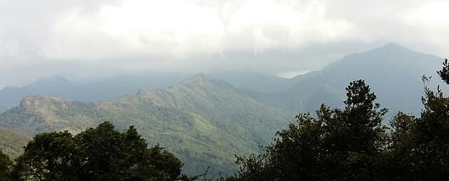 Misty ridge