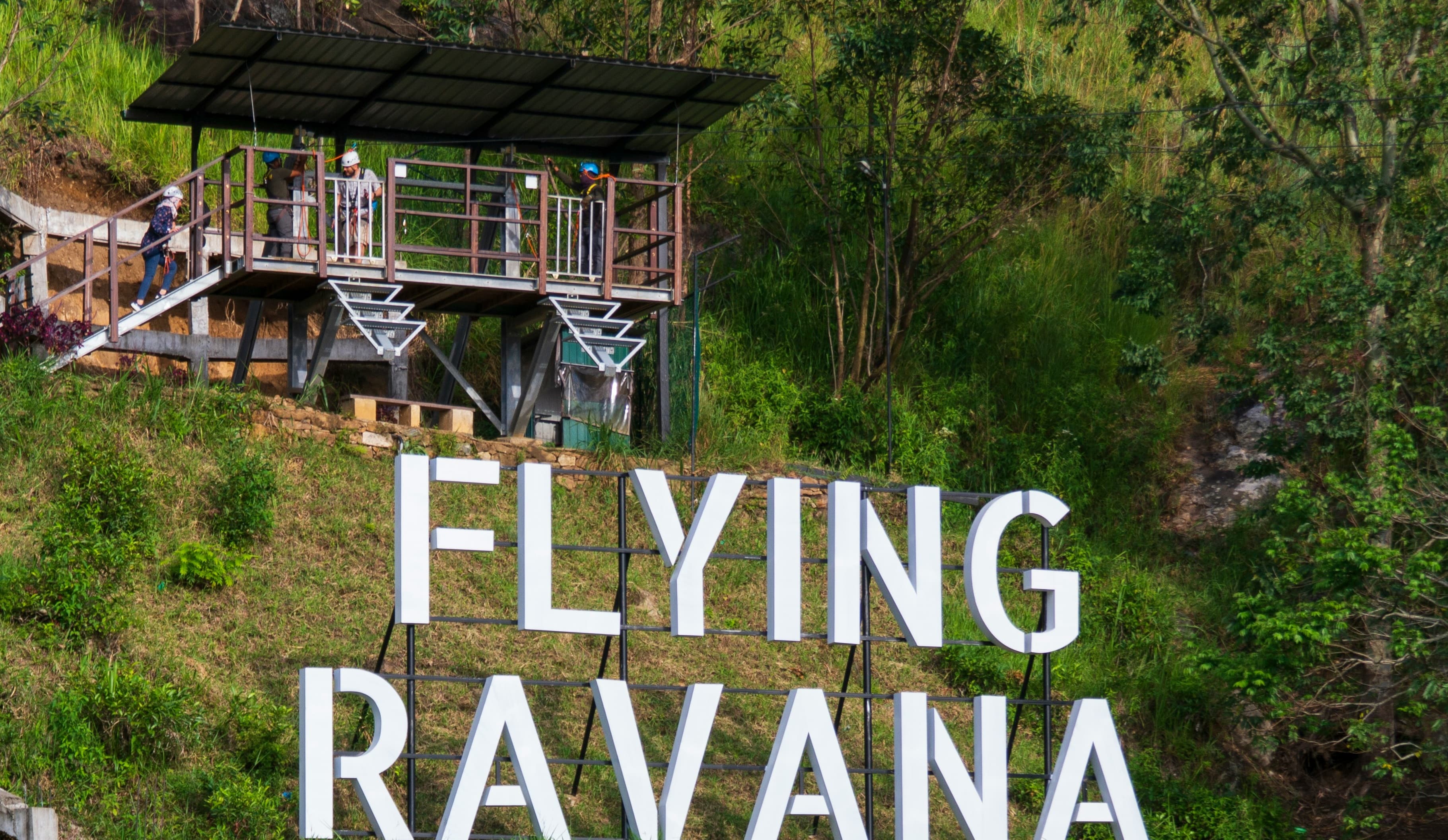 Flying Ravana